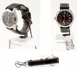 O Hamilton Khaki Field Militare H68551733 Swiss Made Pelle N