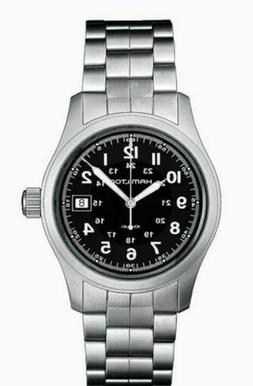 O Hamilton Khaki Field Quarzo 38 Mm Ref H68411133 Con Scatol