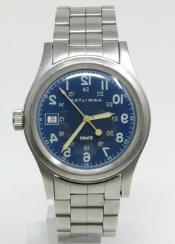 O Hamilton Khaki Men's Watch All Stainless Steel Clock Sub 5