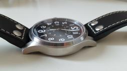 O Hamilton Khaki Officer Automatico 44 Mm - Usato In Perfett