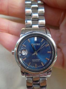 O Seiko Lady Calendario Perpetuo Quarzo 26 Mm Acciaio Bellis