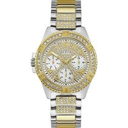 O Guess Lady Frontier W1156l5 Watch Bicolore Oro Multifunzio