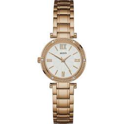 O Lady Guess "park Ave South" Acciaio Ip Rose Gold W0767l3 -