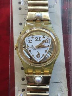 O Swatch Lady Premi&Egrave;re -funziona Perfetto! Oro/raro/piccolo