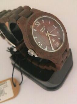 O Legno Sandalo Uomo Green Time Zzero Seiko Ecologico Solida