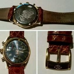 O Lorenz Cronografo  Ref. 13749 Quarzo Datario Colore Oro Qu