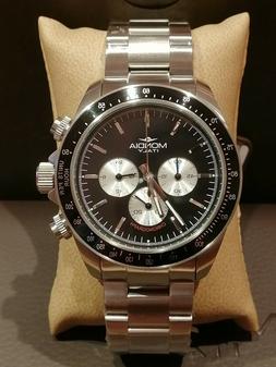 O Mondia Madison Chrono Quartz 42mm Movimento Citizen Mi-798