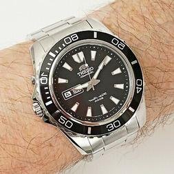 O Mako Xl Automatico Fem75001bv Sub 20 Atm Ip Argento Nuovo