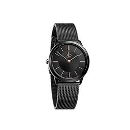 O Calvin Klein Minimal, Pvd Nero, Bracciale Maglia Milano - 