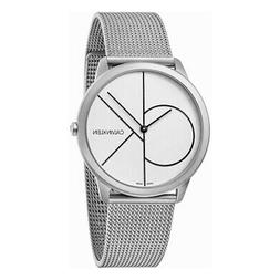 O Calvin Klein Minimal Uomo Acciaio - 40 Mm K3m5115x