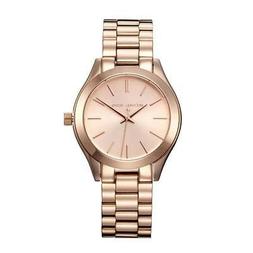 O Mk3205 Mini Slim Runway Acciaio Inox Oro Rosa Da Polso