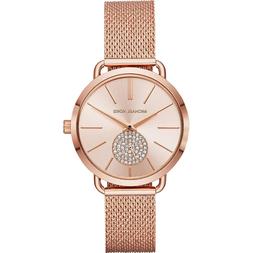 O Mk3845 Michael Kors Portia Donna Al Quarzo Nuovo Con Garan
