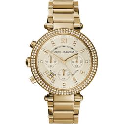 O Michael Kors Mk5354 Crono Donna Oro Nuovo 24 Mesi Garanzia