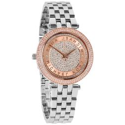 O Michael Kors Mod. Darci Ref. Mk3446 Donna In Acciaio Ros&egrave;