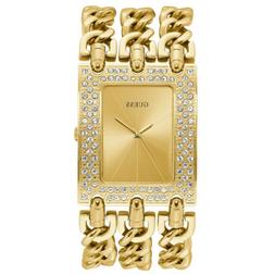 O Guess Mod. Heavy Metal Ref. W1275l2 Donna Acciaio Dorato S