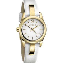 O Breil Mod. Liberty Ref. Tw1397 Donna Solo Tempo Pelle Bian