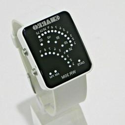 O El Charro Multifunzione Sport Uomo Silicone Digitale Bianc