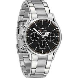 O Sector Multifunzione Uomo Analogico Cinturino In Acciaio C