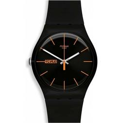 O Swatch New Gent Dark Rebel Suob704