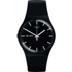 O Swatch New Gent Mono Black Suob720