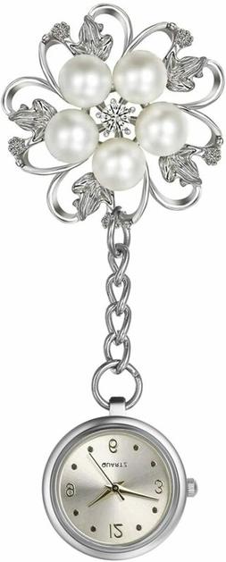 O Nurse Quarzo Infermiera Medico Donna Spilla Fiore...