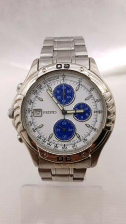 O Citizen Ore Felici Chrono 0510-s64762 Bracciale Acciaio Vi