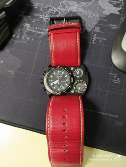 O Nautica Oversize Militare Con Bussola E Doppio Fuso Orario