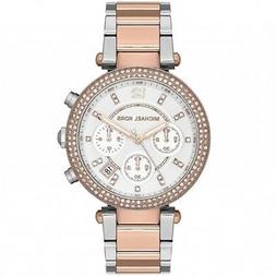 O Michael Kors Parker Mk5820 In Acciaio Bicolore Silver E Ro