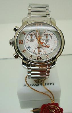 O Philip Watch-anniversary Collection 150, Chr D/rg White