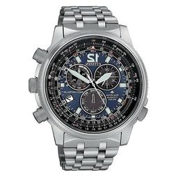 orologio pilot titanio eco drive radiocontrollato cronografo