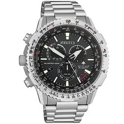 O Citizen Pilot Titanio Eco-drive Radiocontrollato Cronograf