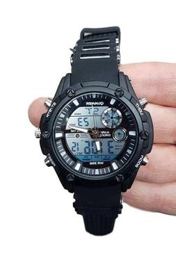 O Polso Uomo Analogico Digitale Multifunzione Xxl Quamer Mil