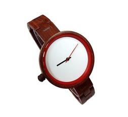 O Polso Uomo Donna Legno Naturale Wooden Watch Quadrante Bia