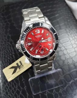 O Polso Yk Uomo Analogico Automatico Data Elegante Silver Qu