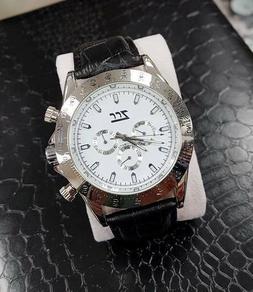 orologio polso zcc uomo automatico cinturino pelle