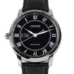 O Seiko Presage Ss 3h Auto Uo Nero C.nero