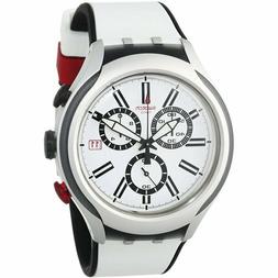 O Quarzo Analogico Swatch Chrono Black Wheel Yys4005