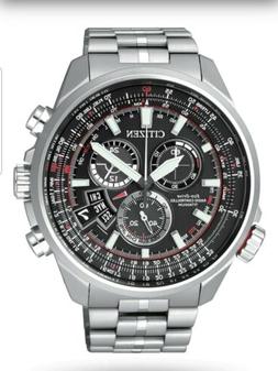 O Citizen Radiocontrollato The Pilot Super Titanio By0120-54