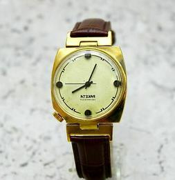O Raro Orologio Da Polso Da Uomo Soviet Urss Russo Vintage R