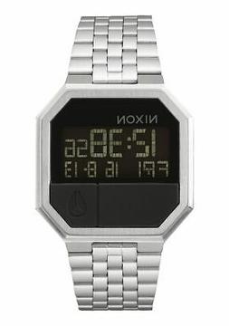 O Nixon Re-run Digitale A158000 Watch Acciaio Argento Nero B