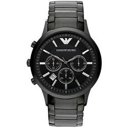 O Emporio Armani Renato Ar2453 Cronografo Uomo In Acciaio Ne