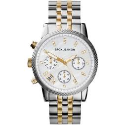 O Michael Kors Mk5057 Cronografo Acciaio Inox Nuovo Con Box 