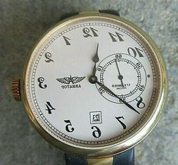 O  Russo Aviator Movimento Meccanico Poljot Perfettamente Fu