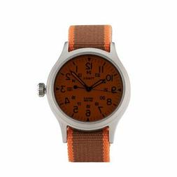 O Scout 40mm Acc. Perla Cint. Tess. Arancione-ocra 20mm