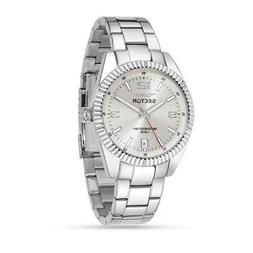 O Sector 240 R3253476003 Wath Acciaio Uomo Quadrante Silver 