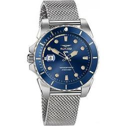 O Sector 450 R3253276005 Watch Maglia Milanese Blu Uomo 43 M