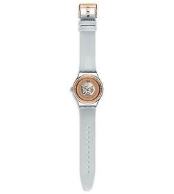 O Swatch Sistem Polaire Donna Yis415 Watch Pelle Oro Rosa Au