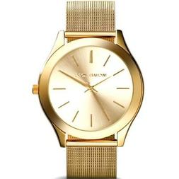 O Michael Kors Slim Runway Mk3282 Dorato Maglia Milano