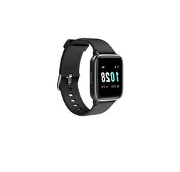 O Smartwatch Fitness Cardio Bluetooth Bk Lowell Justaminute 