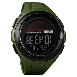 orologio solar power sports digitale multifunzione da